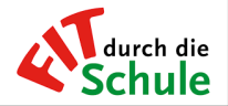 Das Logo 'Fit durch die Schule'