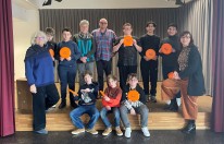 Schüler und das Ehepaar Krings