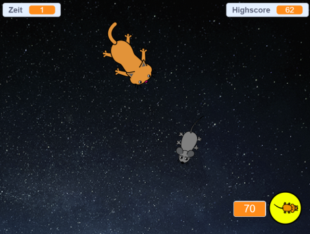 Screenshot Katz und Maus